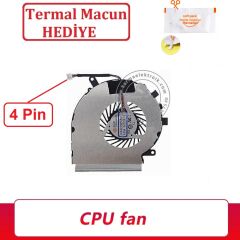Msi MS-1799 Uyumlu Notebook CPU-İşlemci Fanı - Ver.2 (4 Pin)