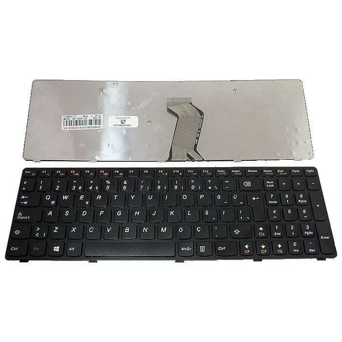 Lenovo 25210895, 25210925, 25210952 Notebook Klavyesi (Siyah TR)