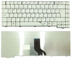 Acer Aspire 5710, 5720, 5920, 5715Z Notebook Klavyesi Beyaz TR