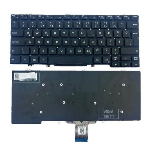 Dell Latitude 5300 P97G Notebook Klavye - Tuş Takımı / Siyah - TR