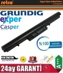 Grundig 1450 B2 B8 Notebook Bataryası - Pili Siyah