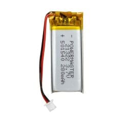 501540 3.7V 280MAH LITHIUM POLYMER BATTERY (Lityum Polimer Ciklet Pil)