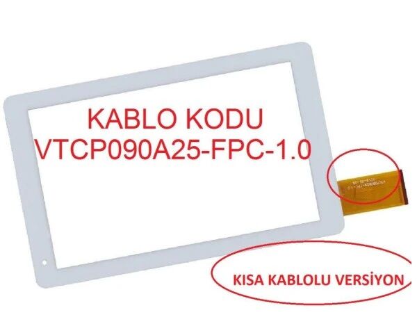 Hometech Premium Tab 9 VTCP090a25-FPC-1.0 9 İnç Dokunmatik Panel (Ver.1)
