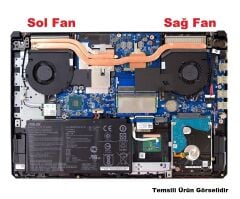 HP OMEN 15-dh012nt (7BU36EA) işlemci Fanı, CPU Cooling