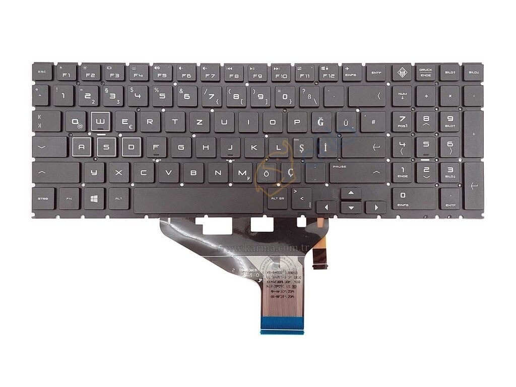 Hp Omen 15-DH1006nt 132Z0EA Klavye Işıklı VER.1 (RGB)