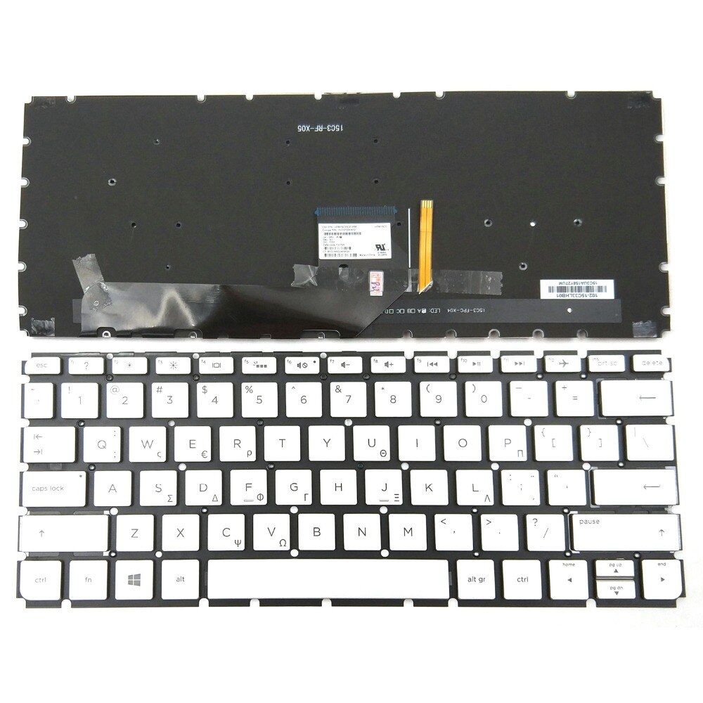 Hp Envy 13-D000NT Envy 13-D001NT Notebook Klavye (Gri TR) ışıklı
