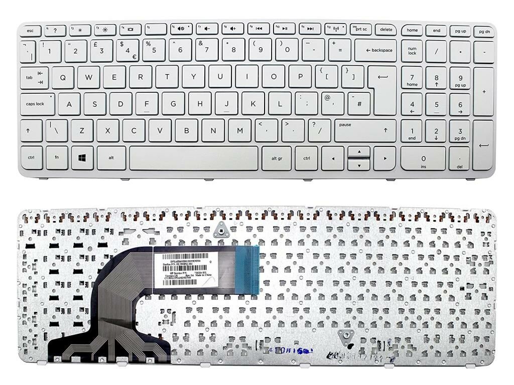 Hp 15-N096sa 15-N100 15-N268SA Notebook Klavyesi - Beyaz - TR