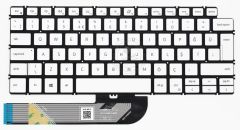 Dell inspiron 13 7000 için Notebook Klavye - Tuş Takımı / Silver, Gri - TR