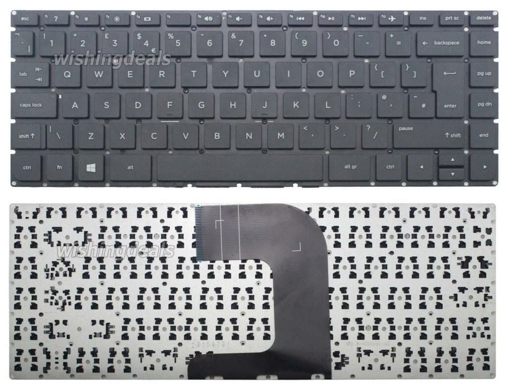 Hp 340 G3 Notebook Klavyesi - Laptop Tuş Takımı (Siyah TR)
