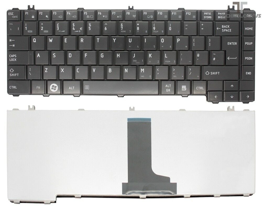 Toshiba L635-S3012RD L635-S3020BN Notebook Klavyesi - Siyah - TR