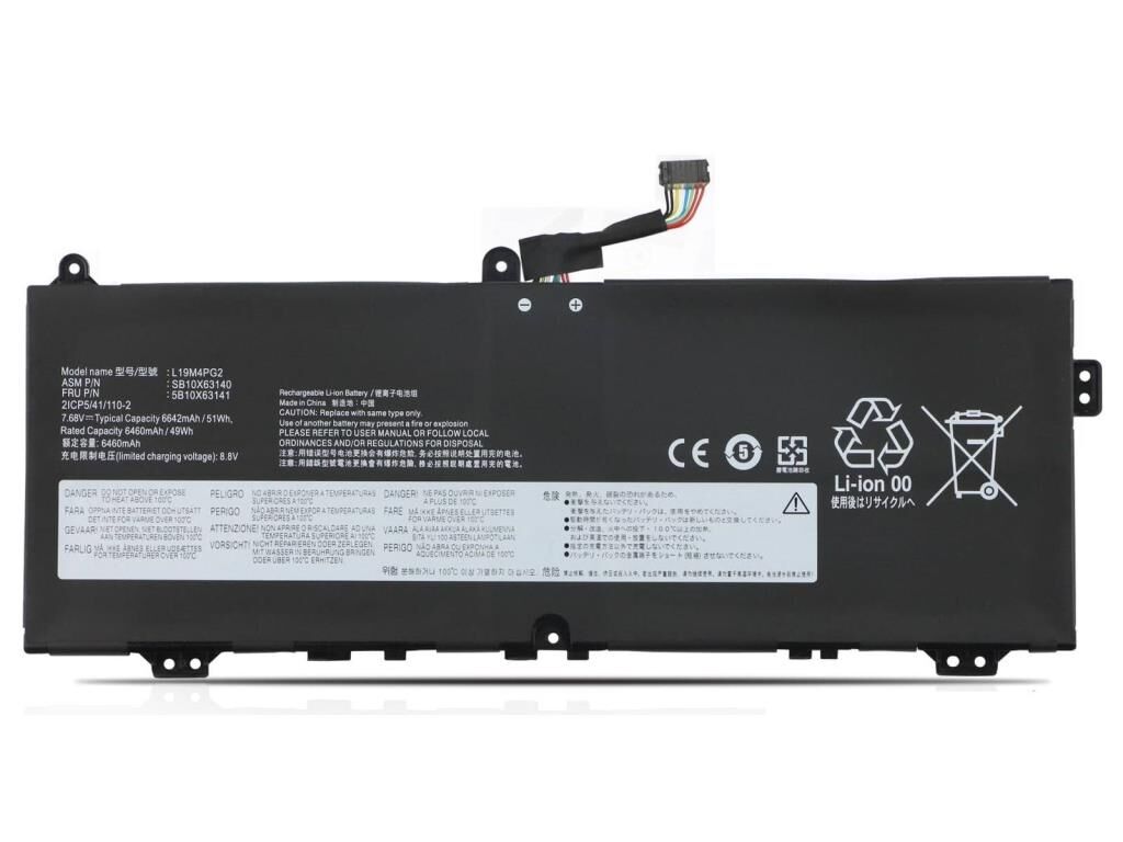 Lenovo ThinkPad C13 YOGA GEN 1 Chromebook-20UX001KEL Notebook Bataryası, Laptop Pili