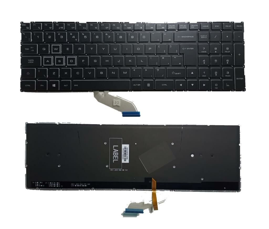 Casper G660.7700-D590P Notebook Klavyesi Siyah - TR - Ver.1 / RGB
