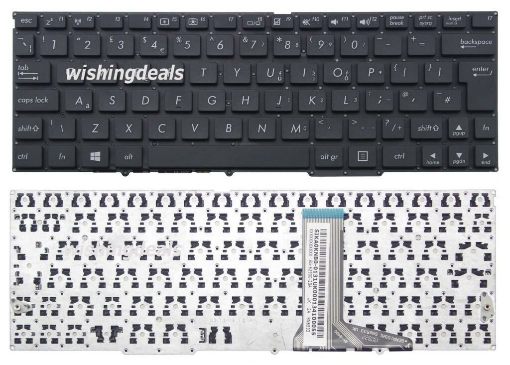Asus Transformer MP-11N76TQ-920W Notebook Klavyesi - Siyah - TR