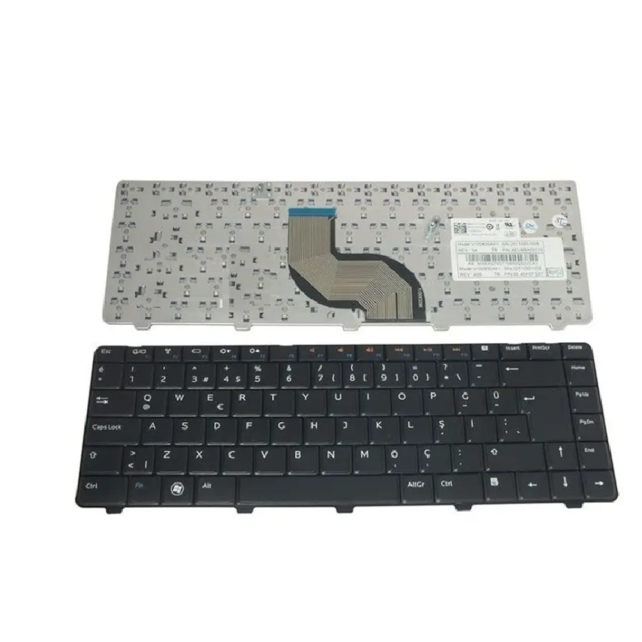 Dell inspron N3010, N4010, N4020 Notebook Klavyesi - Siyah - TR