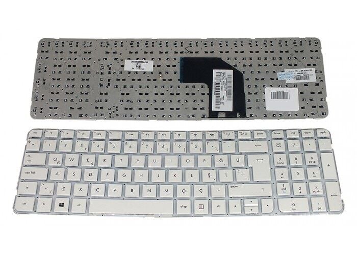 Hp G6-2100, G6-2100, G6-2101ET Notebook Klavye- Beyaz - TR