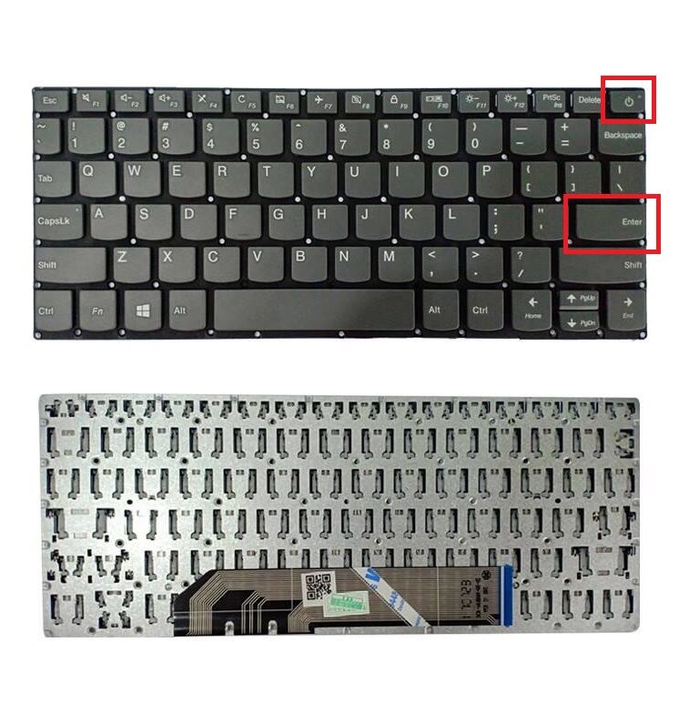 Lenovo ideaPad 120S-11IAP Notebook Klavye - Tuş Takımı (Külrengi TR)