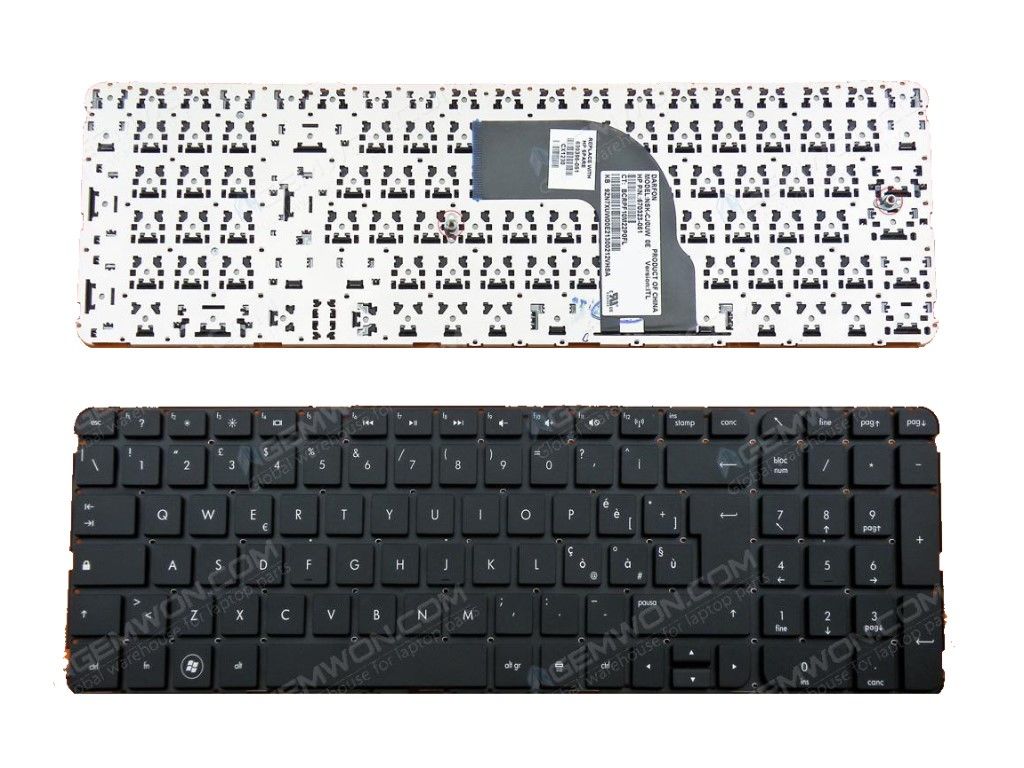 Hp Pavilion dv7-7000, dv7-7100 Notebook Klavyesi, Laptop Tuş Takımı (Siyah TR) / NBKL0775TR