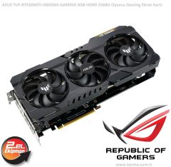 Asus GeForce TUF-RTX3060TI-O8GD6X-Gaming 8GB 256bit GDDR6X Ekran Kartı (2.el)