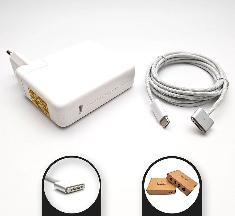 Apple Uyumlu MacBook Pro A2452 (M1, 2021) Notebook Adaptörü, Laptop Şarj Cihazı 140W