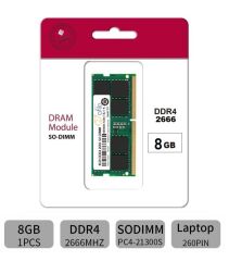 NTB 8GB 2666MHz DDR4 Notebook Ram Bellek