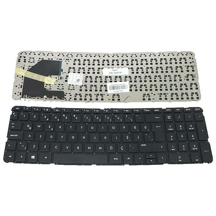 Hp 696284-001 696284-141 701684-001 Notebook Klavyesi (Siyah TR)