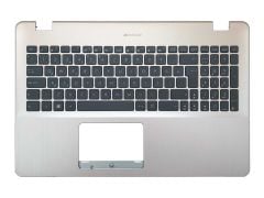 Asus X540UA-GO139702 X540UA-GO748T Notebook uyumlu Gri Üst Kasa Siyah Klavye TR (SET)