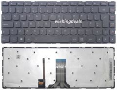 Lenovo 100S-14IBR, 500-14ISK Notebook Klavye - Siyah - TR ışıklı