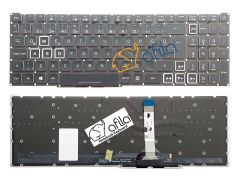 LG05P-N12B3L Notebook Klavyesi - Siyah TR - Backlit - RGB
