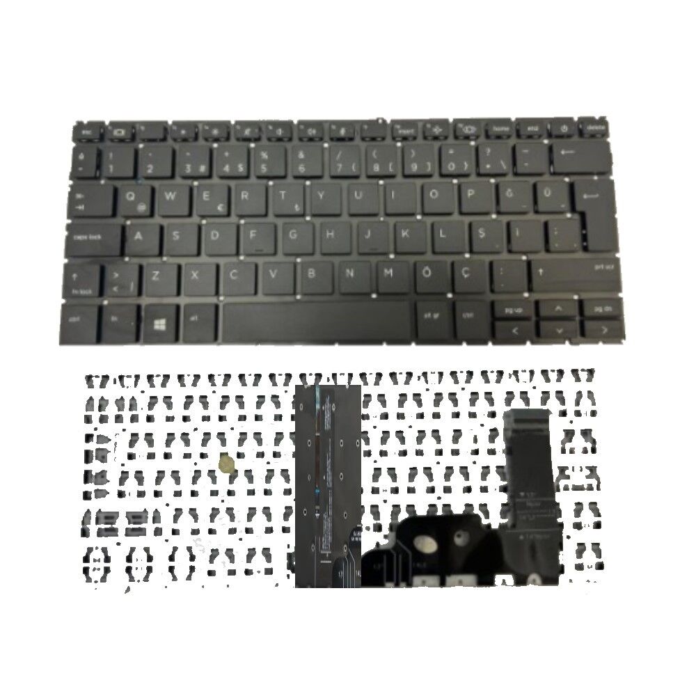 Hp N45442-141 Notebook Klavye - Tuş Takımı (Siyah TR) ışıklı