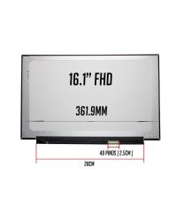 NV161FHM-NX1 HW:V3.0 16.1'' Slim Led Ekran, Lcd Panel 40pin FHD (144Hz)