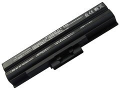 Somy Vaio VGN-CS11Z/R, VGN-CS16T/P Notebook Bataryası - Pili (Siyah)