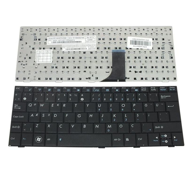 Asus 9J.N1Q82.101 ,9J.N1Q82.11D Klavye (Siyah TR)