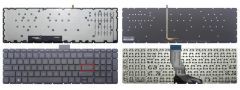 Hp 15-AU006NT, 15-AU009NT Klavyesi (Siyah TR) ışıklı - K. ENTER