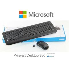 Microsoft 850 Dekstop Türkçe Q Kablosuz Klavye + Mouse Set  PY9-00011