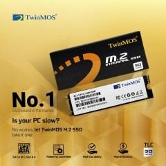 512GB TwinMos M.2 2280 SATA3 SSD 580Mb-550Mb/s M2 (NGFFFGBM2280)