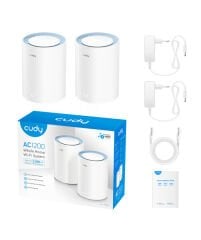 CUDY AC1200 WiFi x2 Mesh Solution / M1200 PACK-2