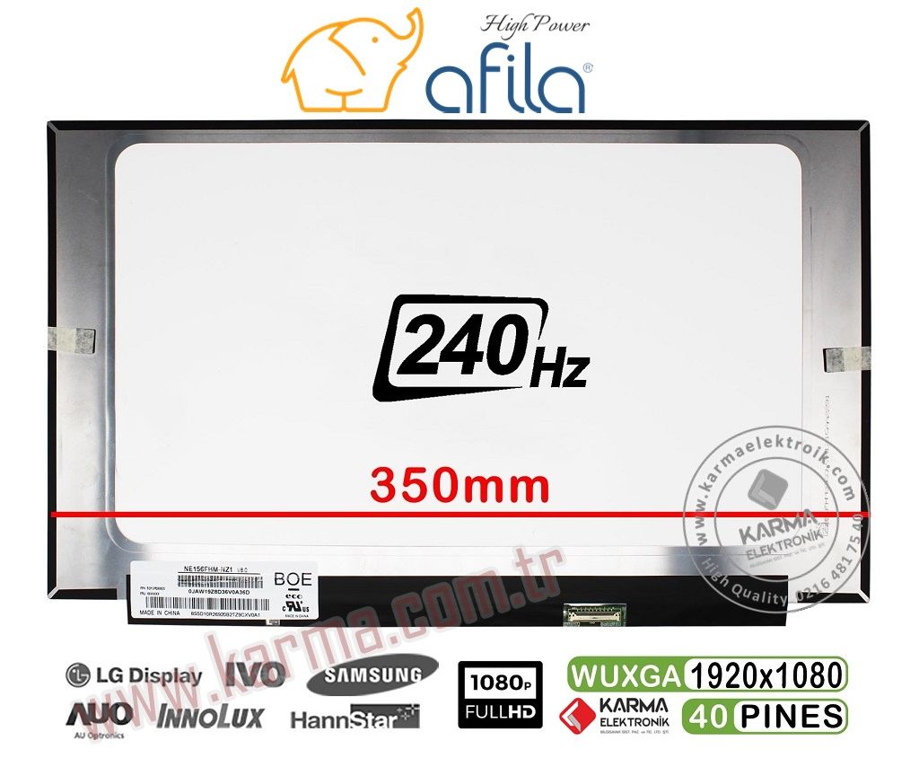 MSI GS66 Stealth MS-16V1 MS-16V4 msi uyumlu Lcd Ekran, Panel V1 (15.6 240hz)