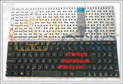 Asus X556UV Notebook Klavyesi, Laptop Tuş Takımı (Siyah TR)