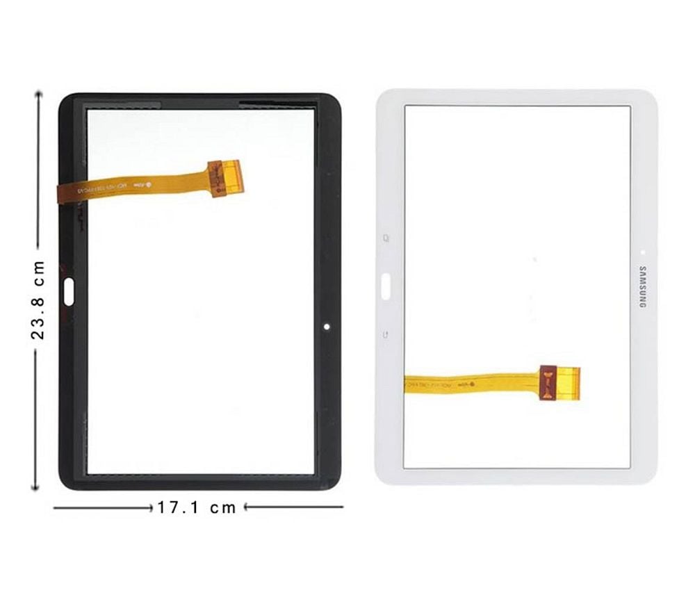 Samsung Galaxy Tab 4 T530 . T531 , T535 MCF-101-1387-FPC-V5 SM-T530 SM-T530KTL R03 10.1 inch Dokunmatik Panel Siyah