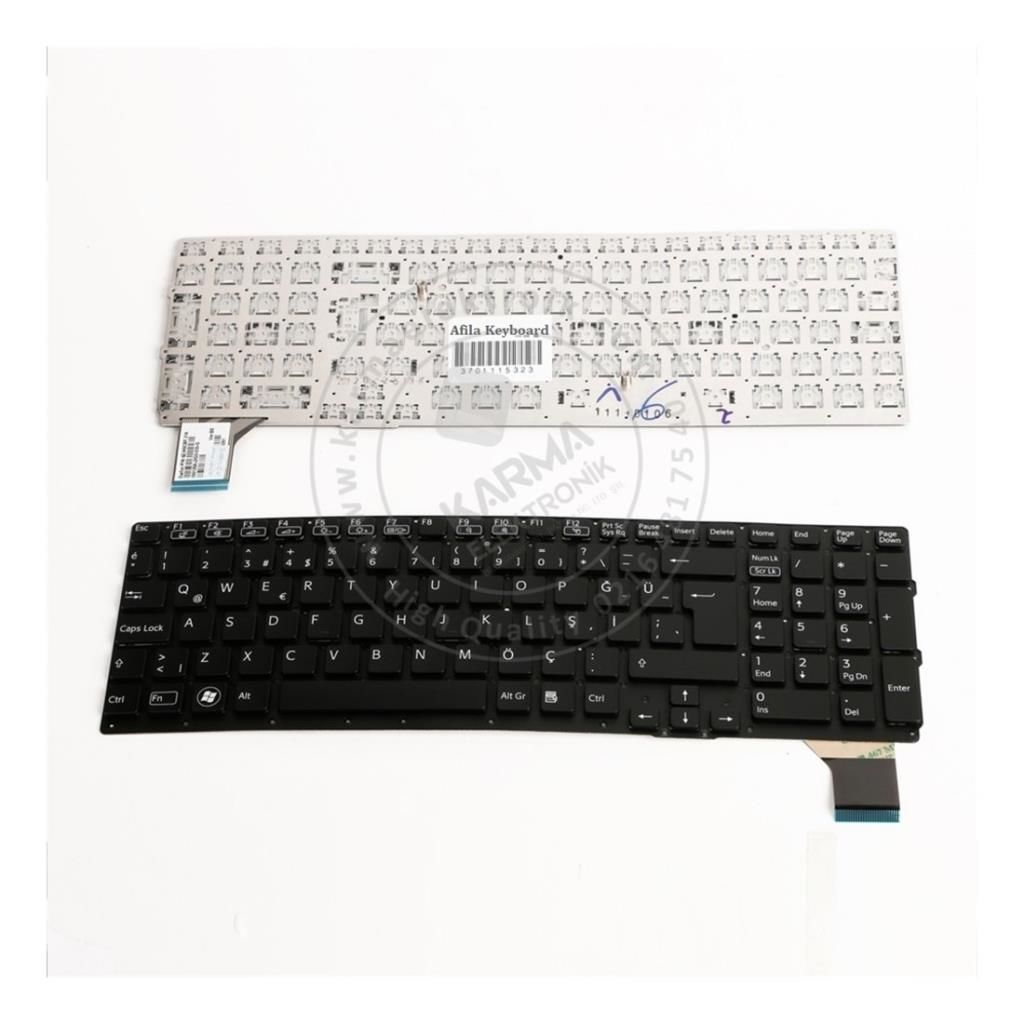 Sony Vaio PCG-41412M PCG-41414M Notebook Klavyesi - Siyah - TR