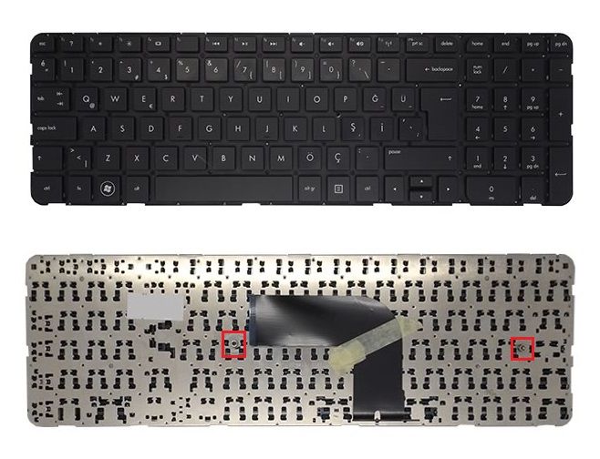 Hp Envy, Hp Pavilion DV6-7000 Notebook Klavyesi (Siyah TR)