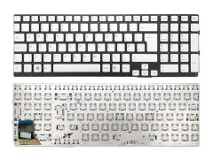 Sony Vaio VPCSE, VPC-SE Notebook Klavyesi - Silver - TR KL0051