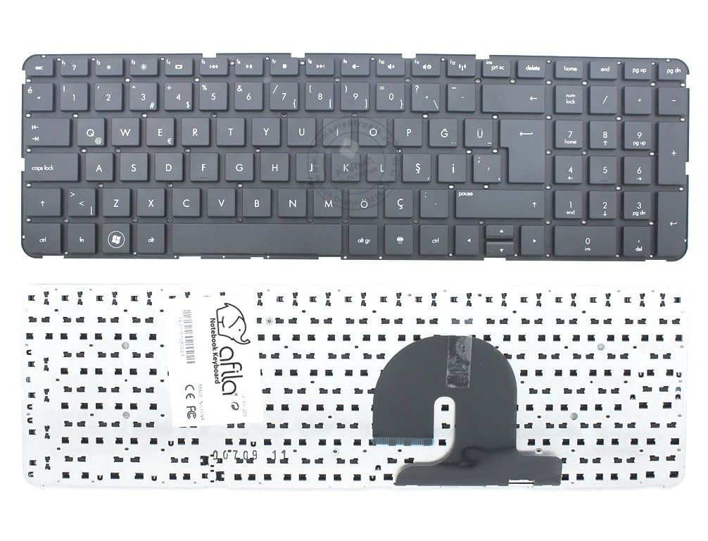 Hp Pavilion DV7-4296NR,DV7-4297CL,DV7-4313C Notebook Klavyesi TR