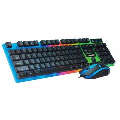 Lennox LX-815 Kablolu RGB Oyuncu Klavye Mouse Set