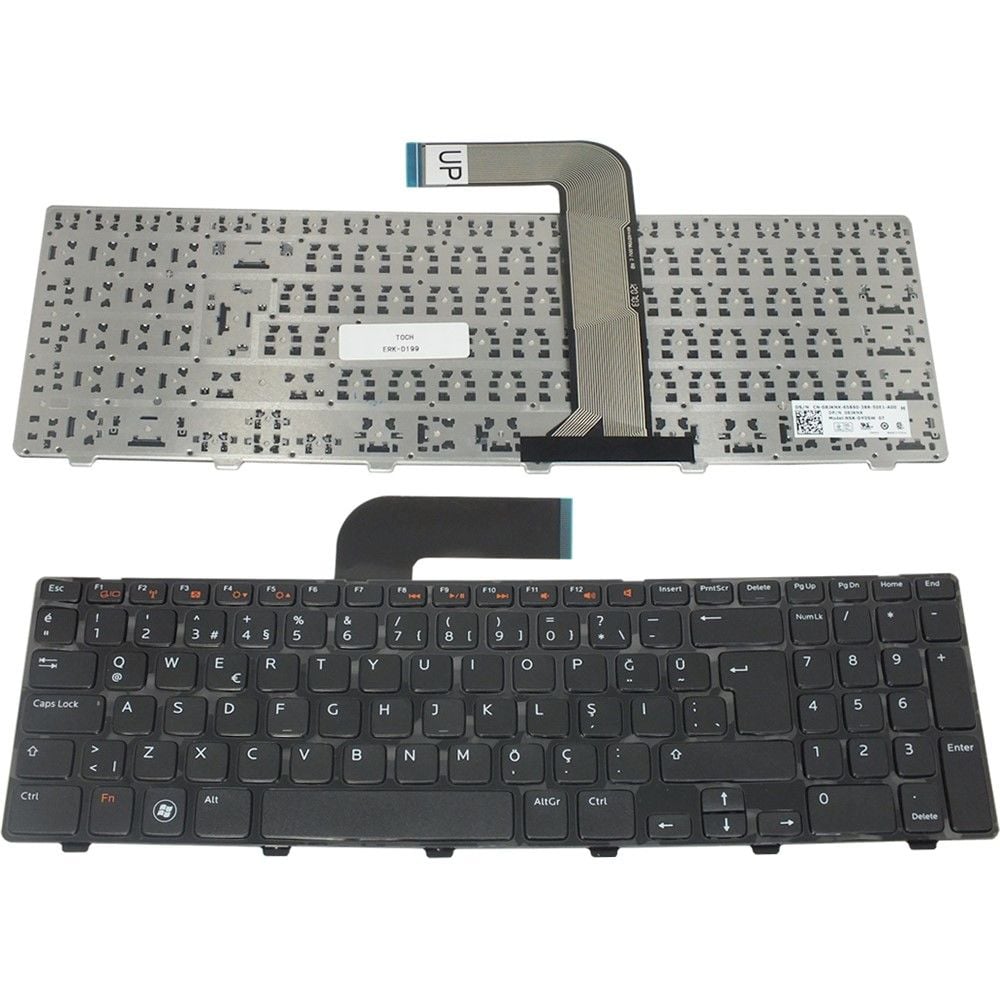 Dell Vostro 3750 Notebook Klavyesi - Laptop / Siyah - TR