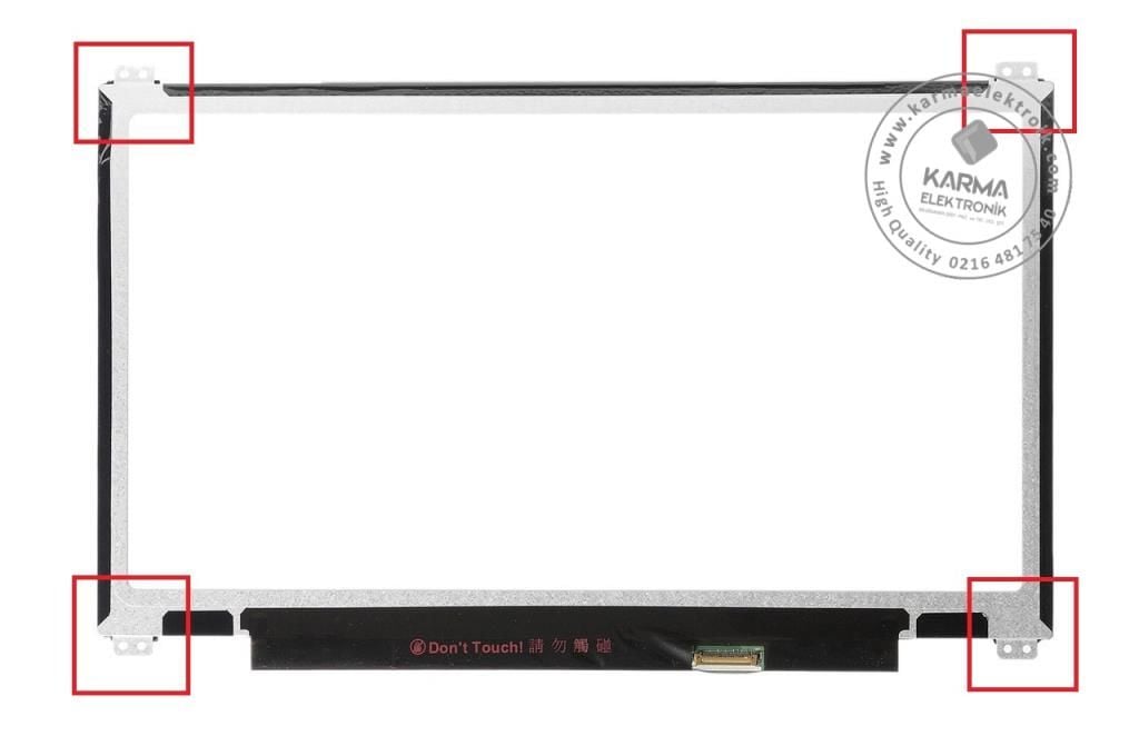 CLAA133WB03 13.3'' inç 30Pin Slim Led 1366*768 Lcd Ekran, Panel