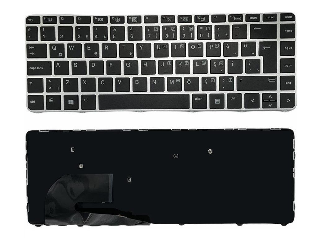 Hp EliteBook 840 G4, 840R G4, 840RG4 Notebook Klavyesi (Siyah TR)