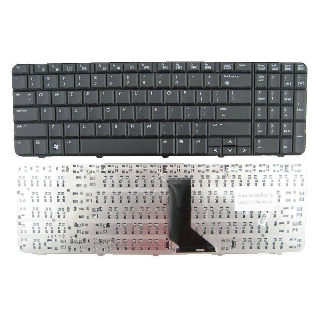 HP Compaq CQ60, CQ60Z, G60, CQ60-100 CQ60-200 CQ60-300 Notebook Klavyesi (Siyah İNG) NSK-HAA01, 9J.N0Y82A0T 496771-141