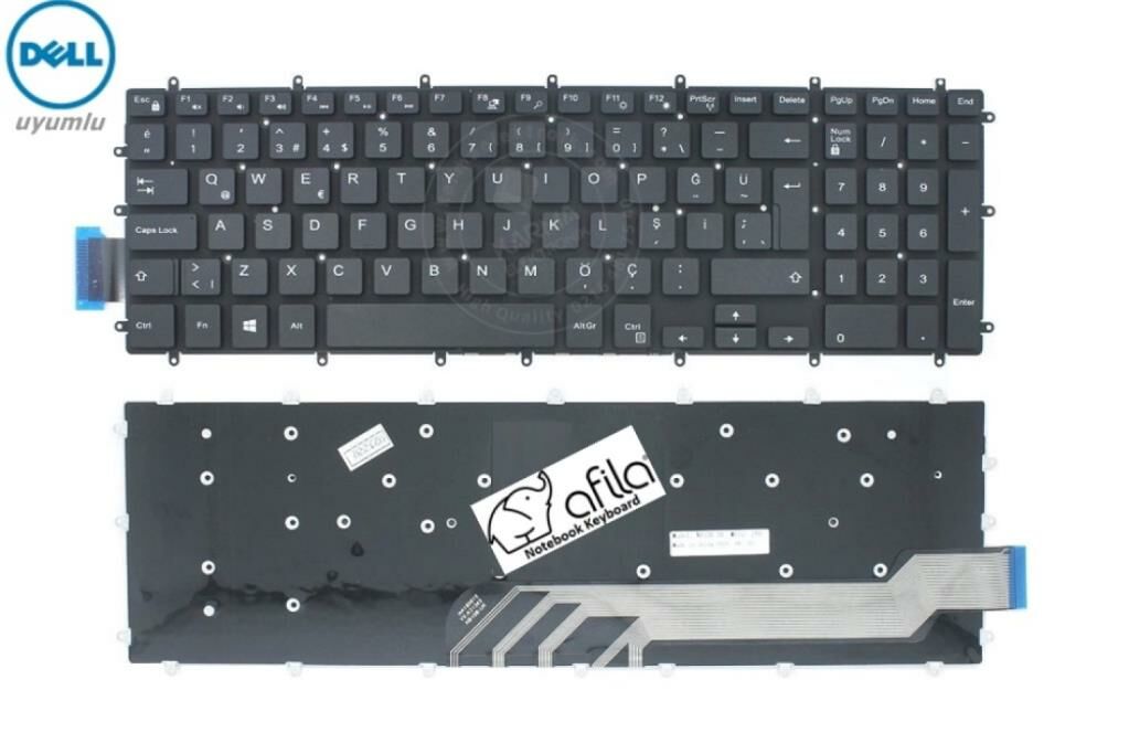 Dell Inspiron 5575 Notebook Klavye - Tuş Takımı / TR