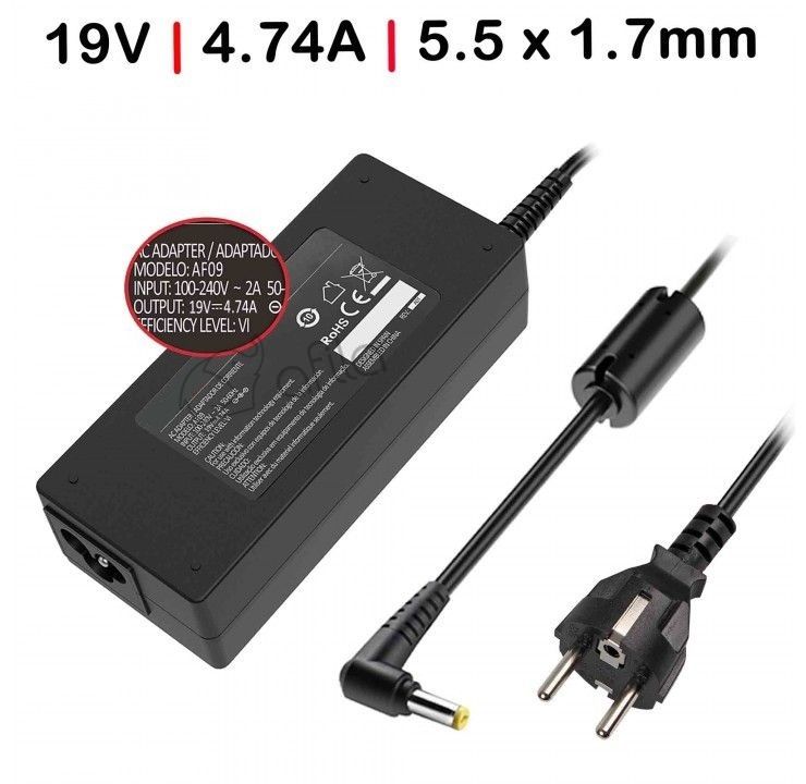 Acer Aspire 5610, 5610Z, 5625, 5625G Notebook Adaptörü (19v 4.74A)